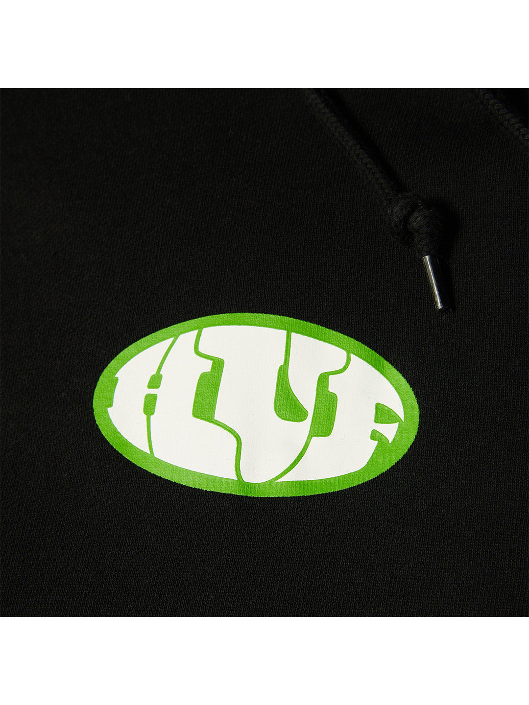 Warped Po Hoodie Black