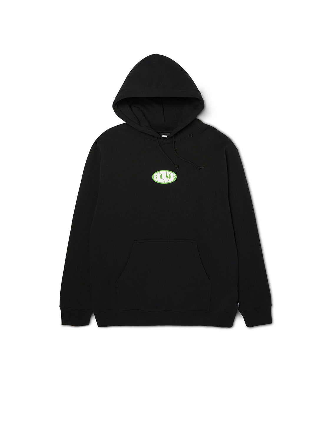 Warped Po Hoodie Black