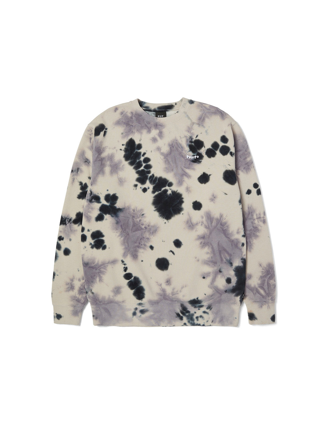 Tie Dye 89 Logo Crew Navy Blue