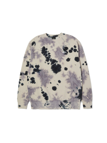 Tie Dye 89 Logo Crew Navy Blue