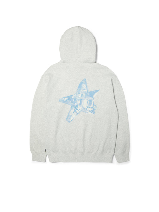 Ice Star Po Hoodie Grey