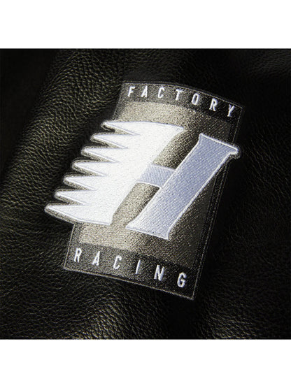 Huf X Greddy Varsity Jacket Black