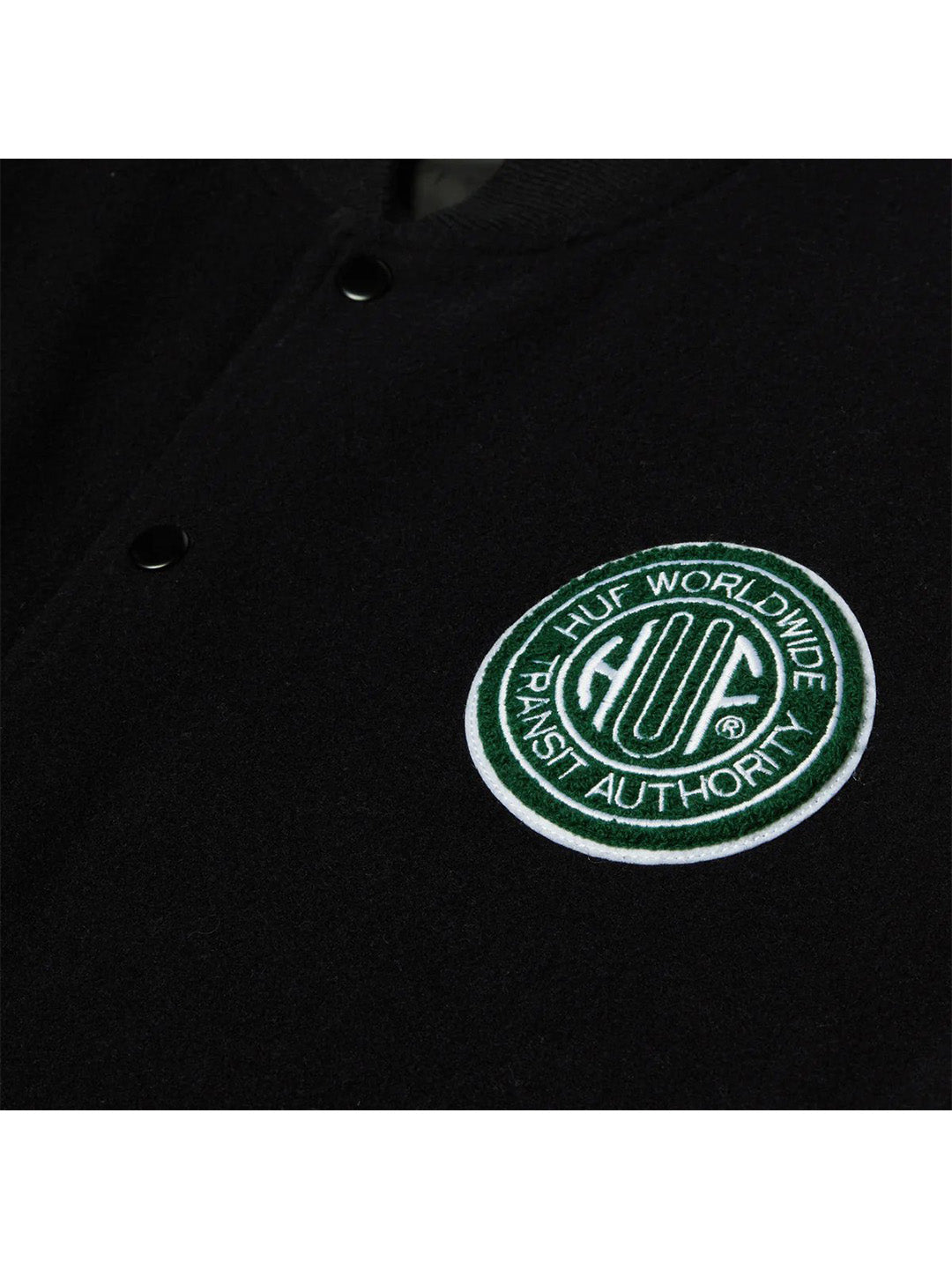 Global Transit Varsity Jacket Navy Blue