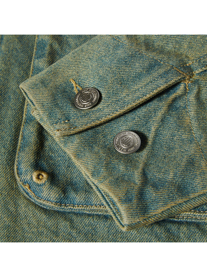 Dresden Denim Work Jacket Light Blue