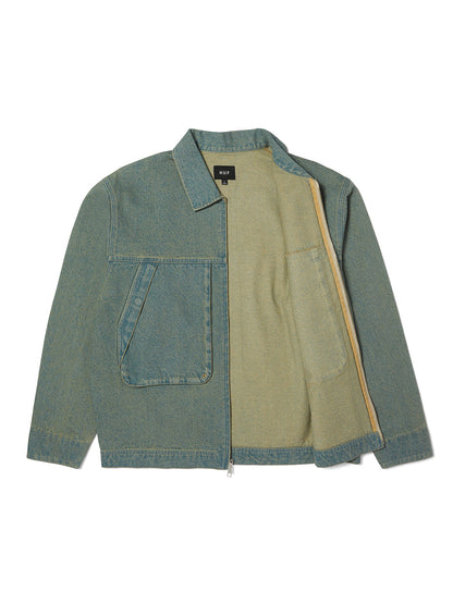 Dresden Denim Work Jacket Light Blue