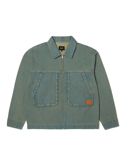 Dresden Denim Work Jacket Light Blue
