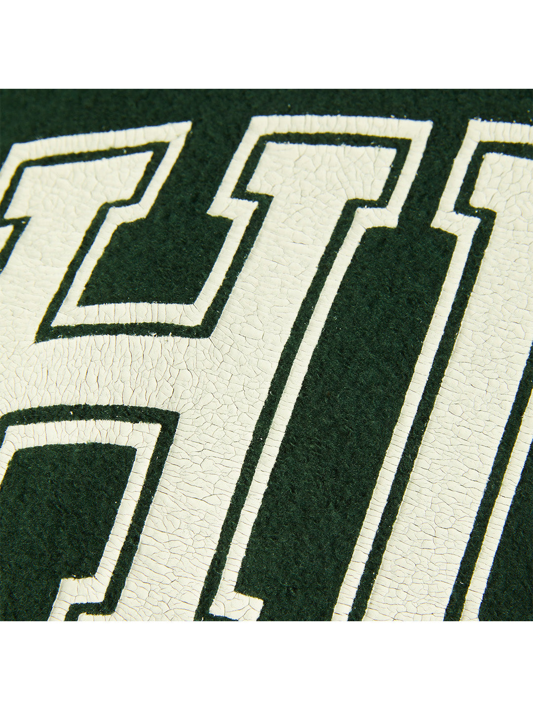 Cracked Arch Inside Out Hoodie Dark Green