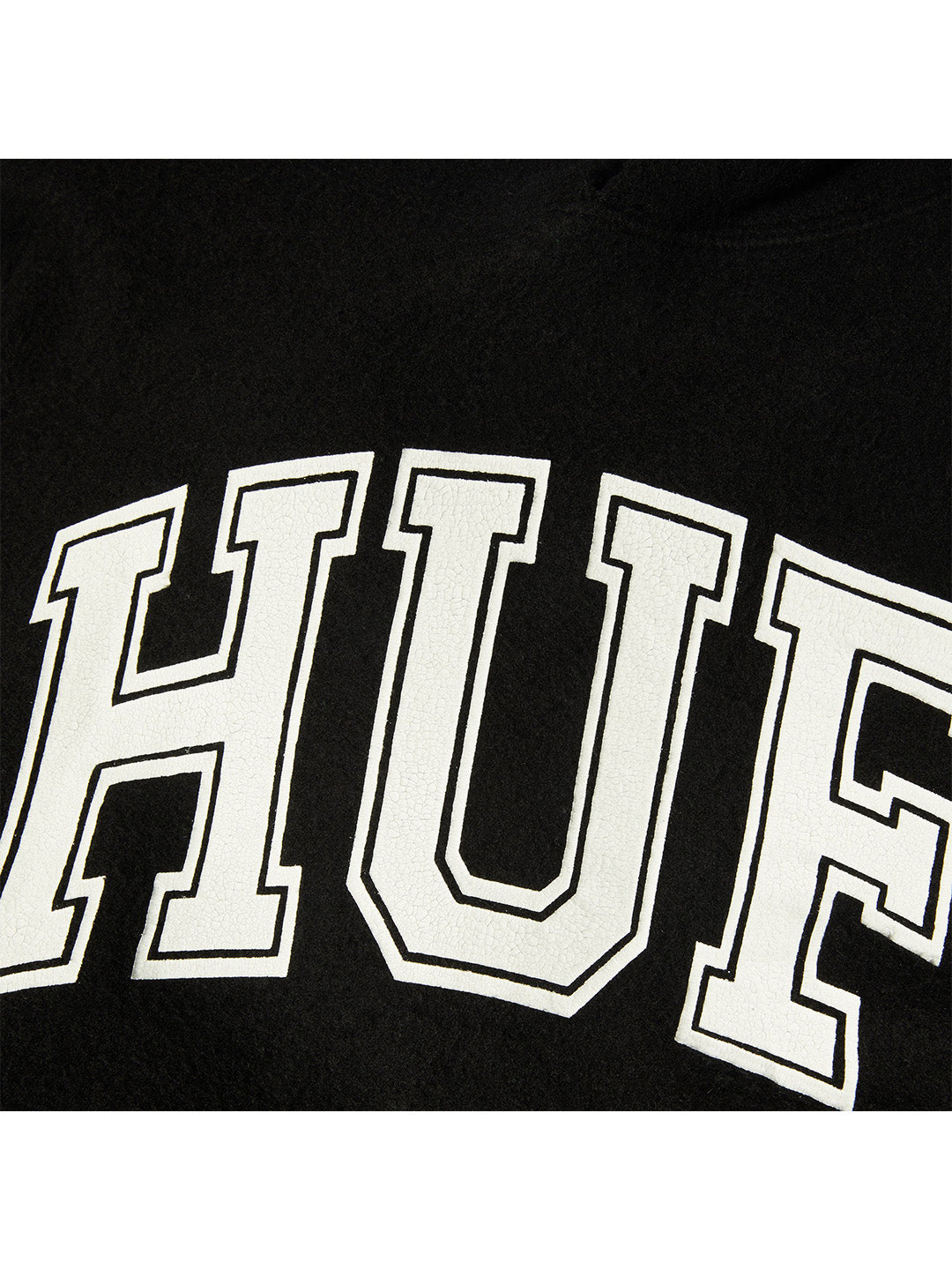 Cracked Arch Inside Out Hoodie Black