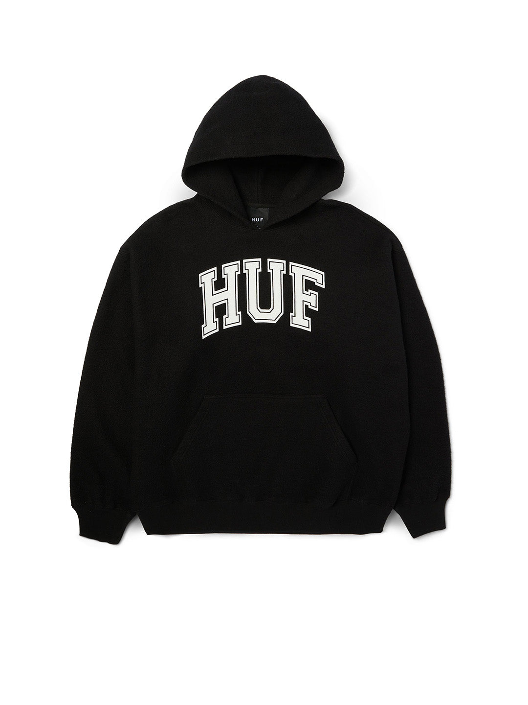 Cracked Arch Inside Out Hoodie Black