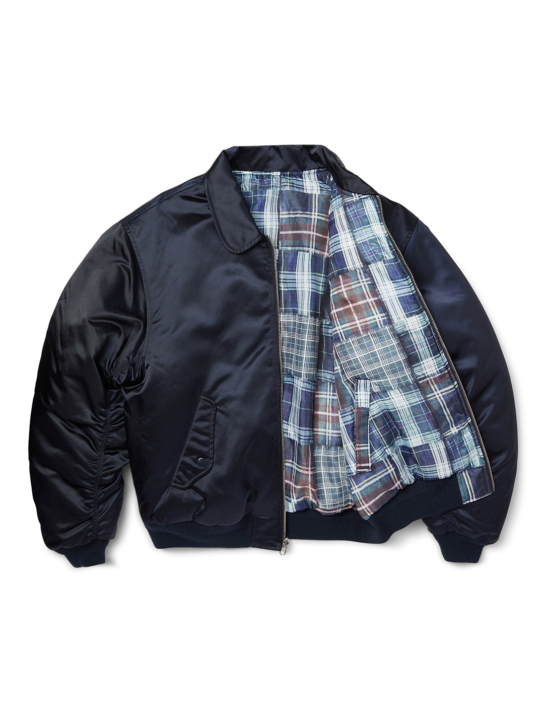 Clothiers Reversible Flight Jacket Navy Blue