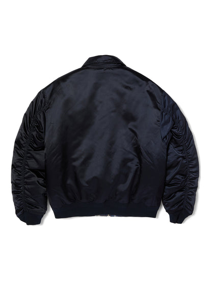Clothiers Reversible Flight Jacket Navy Blue