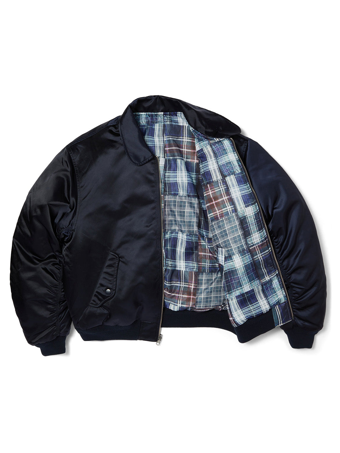 Clothiers Reversible Flight Jacket Navy Blue
