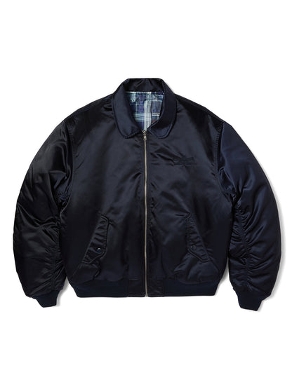 Clothiers Reversible Flight Jacket Navy Blue