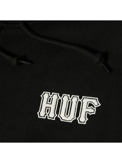 Classic Logo Fz Hoodie Black