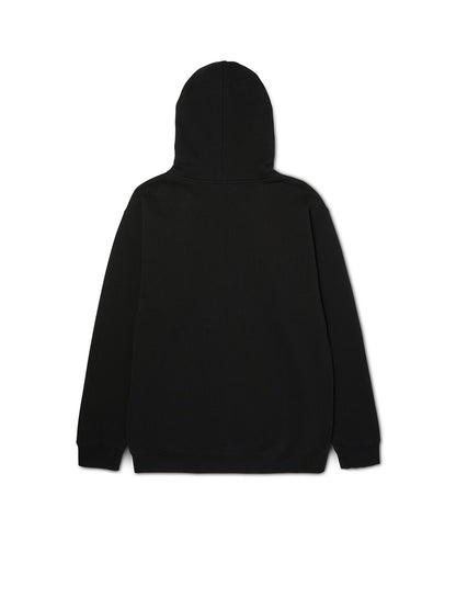 Classic Logo Fz Hoodie Black