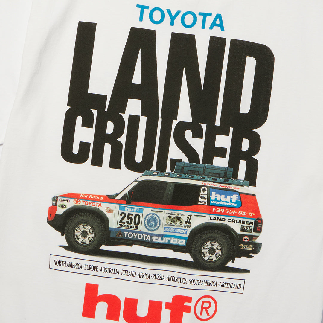 Land Cruiser Rally Tee White