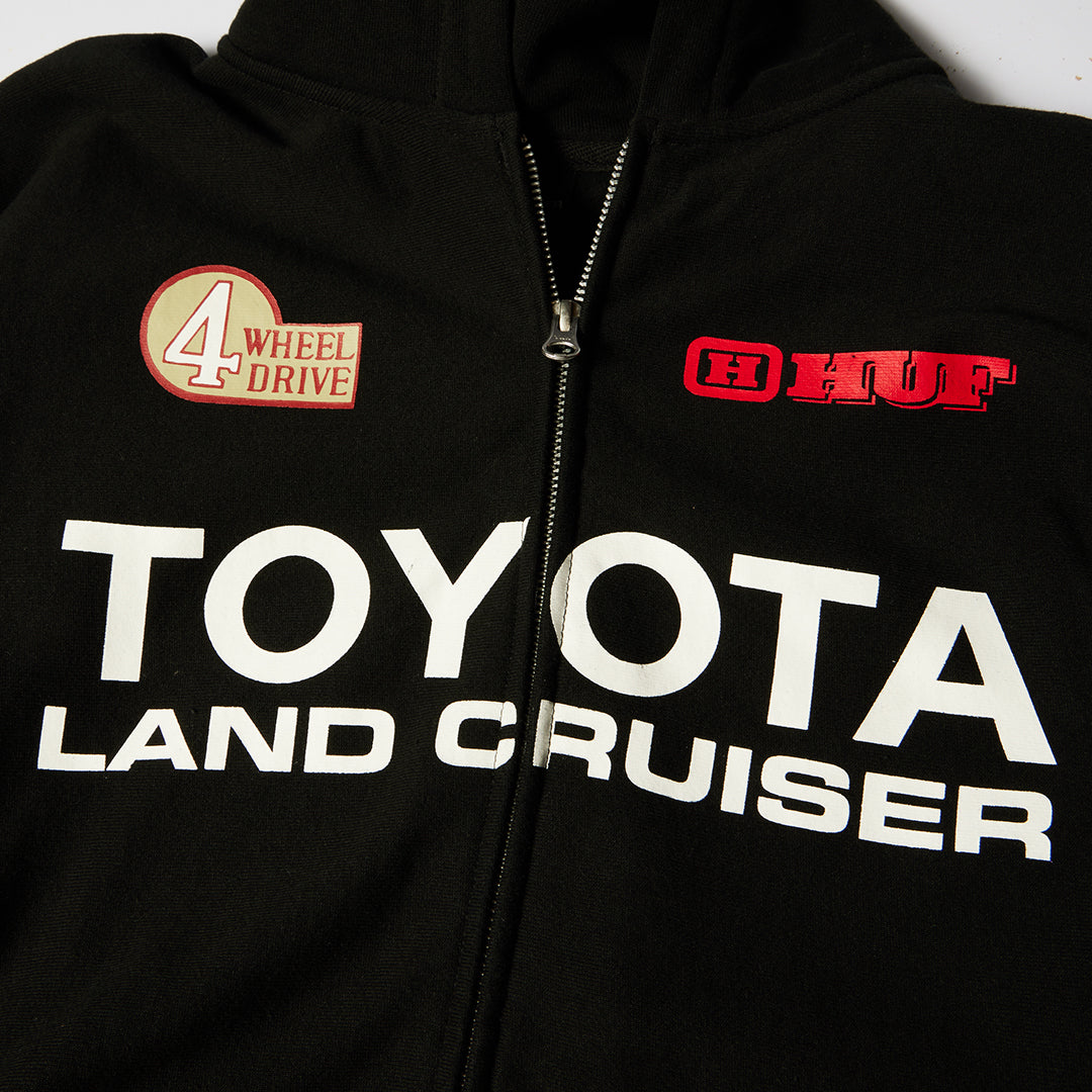 Land Cruiser Zip Hoodie Black