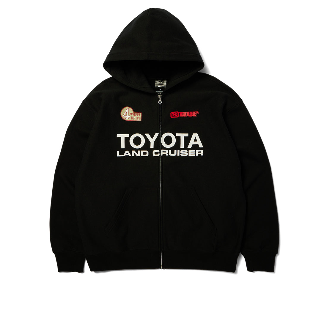 Land Cruiser Zip Hoodie Black
