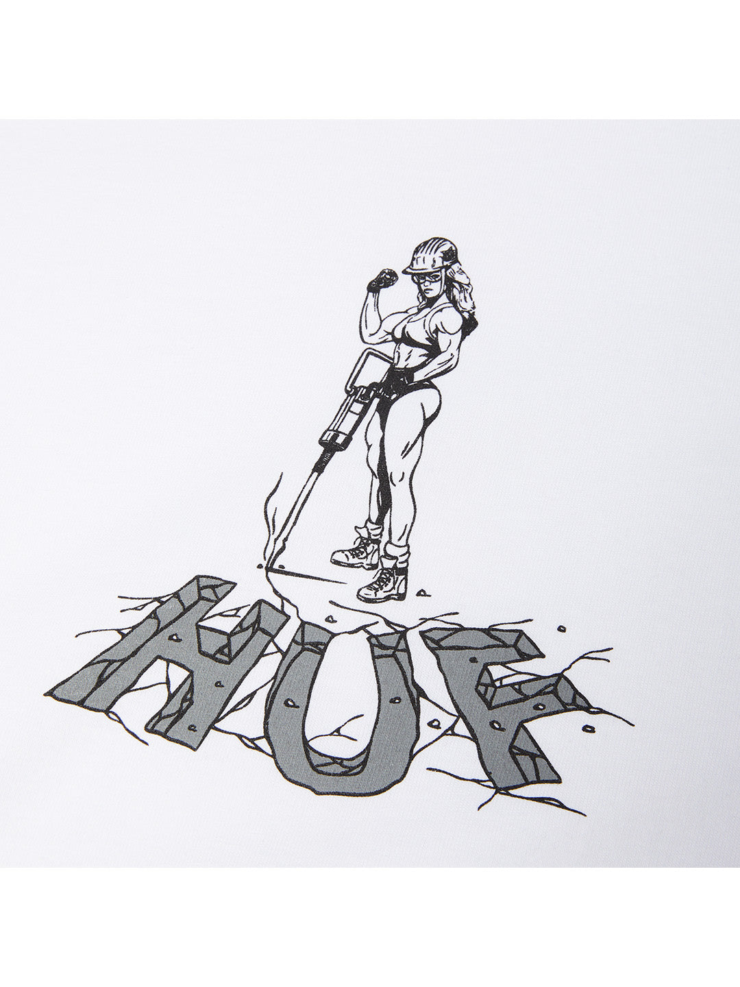 Jacked Tee White
