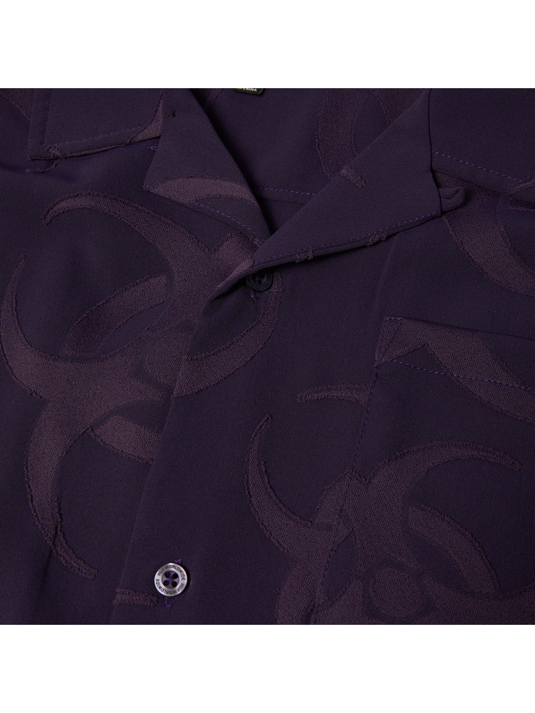 Sector Jacquard Shirt Purple