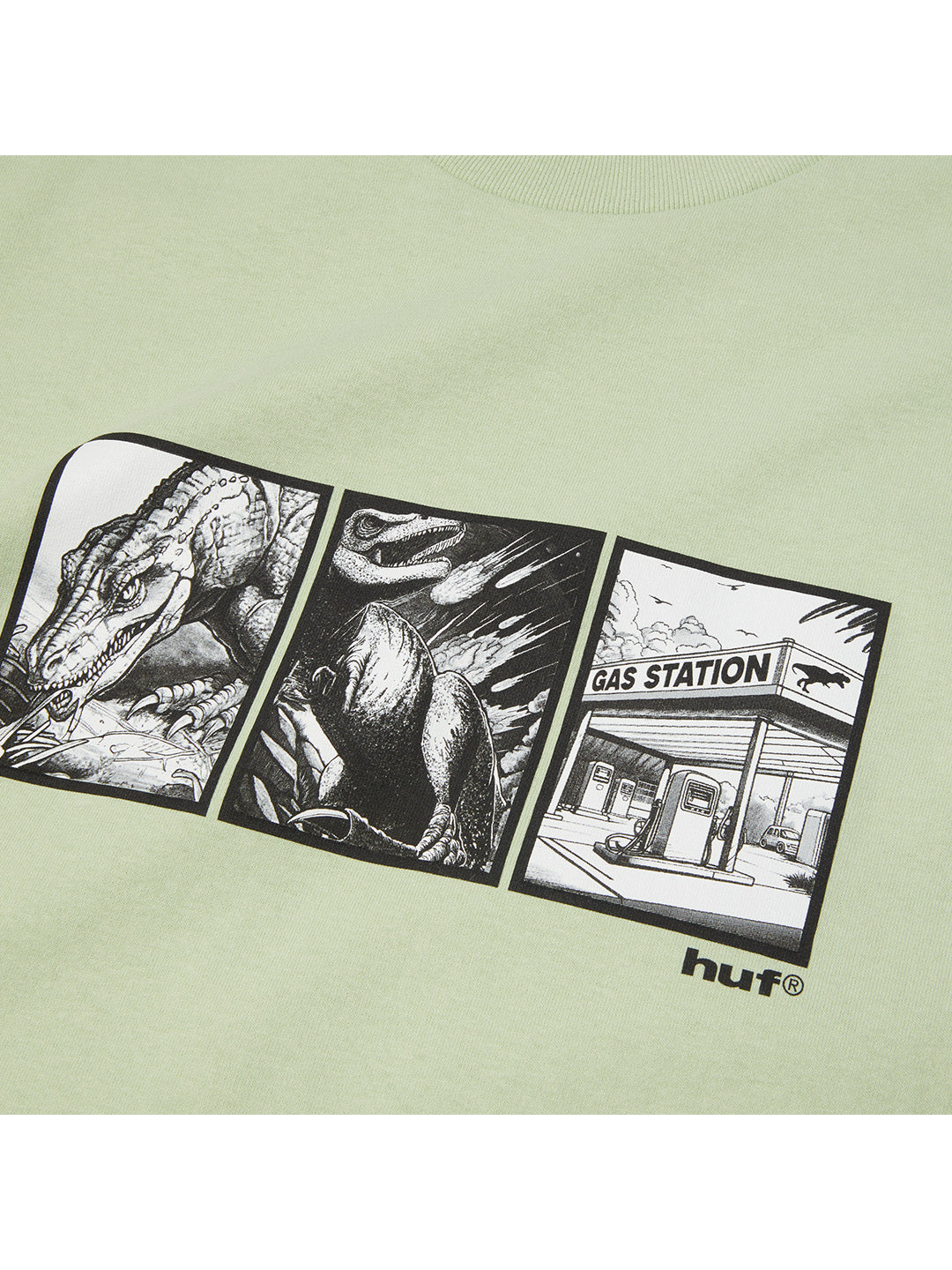 Fossil Fuel Tee Lime