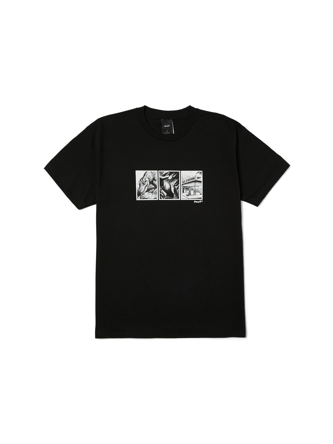 Fossil Fuel Tee Black