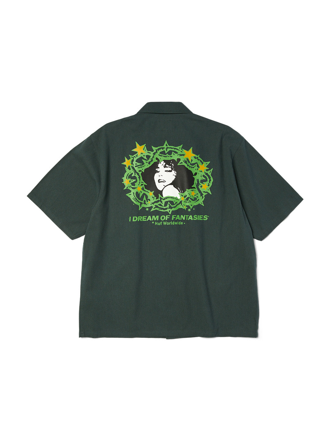 Fantasies Work Shirt Turquoise