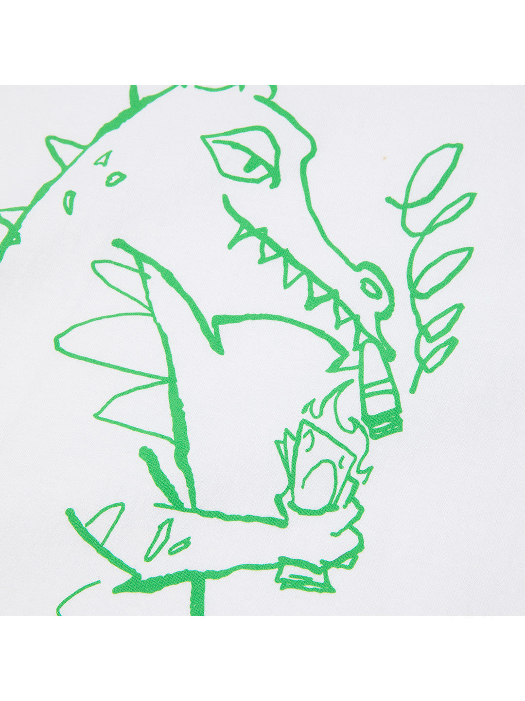 Cash Dragon Tee White