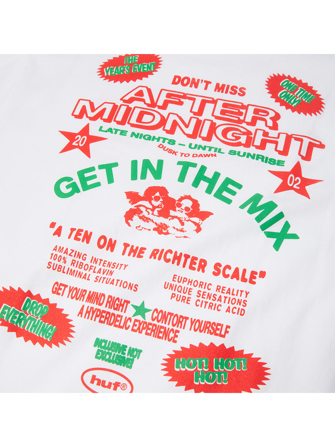 After Midnight Tee White