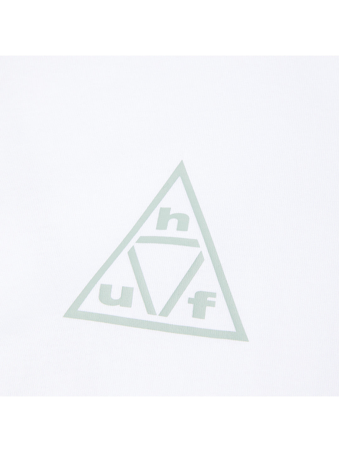 Triple Triangle Tee White