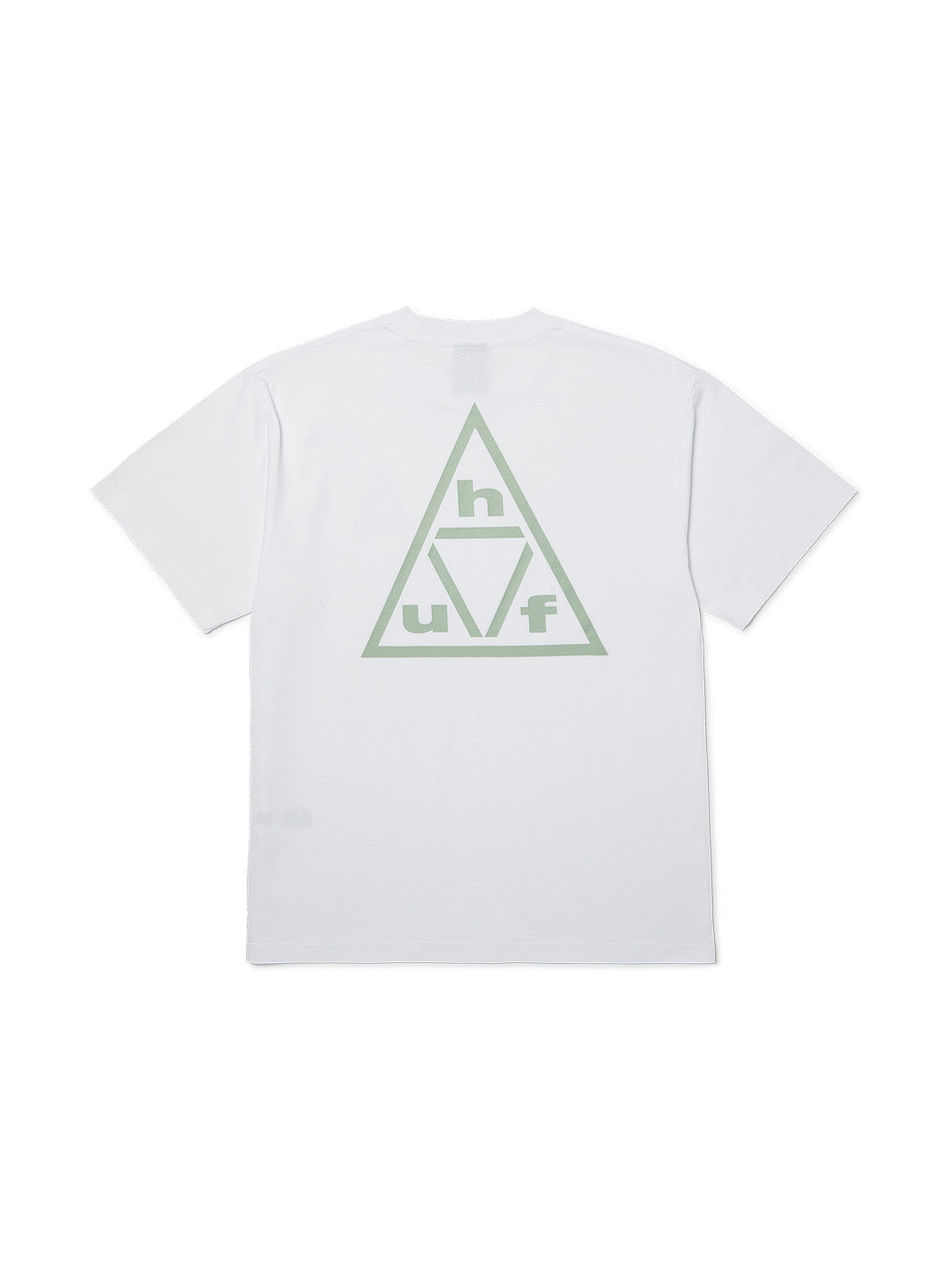 Triple Triangle Tee White