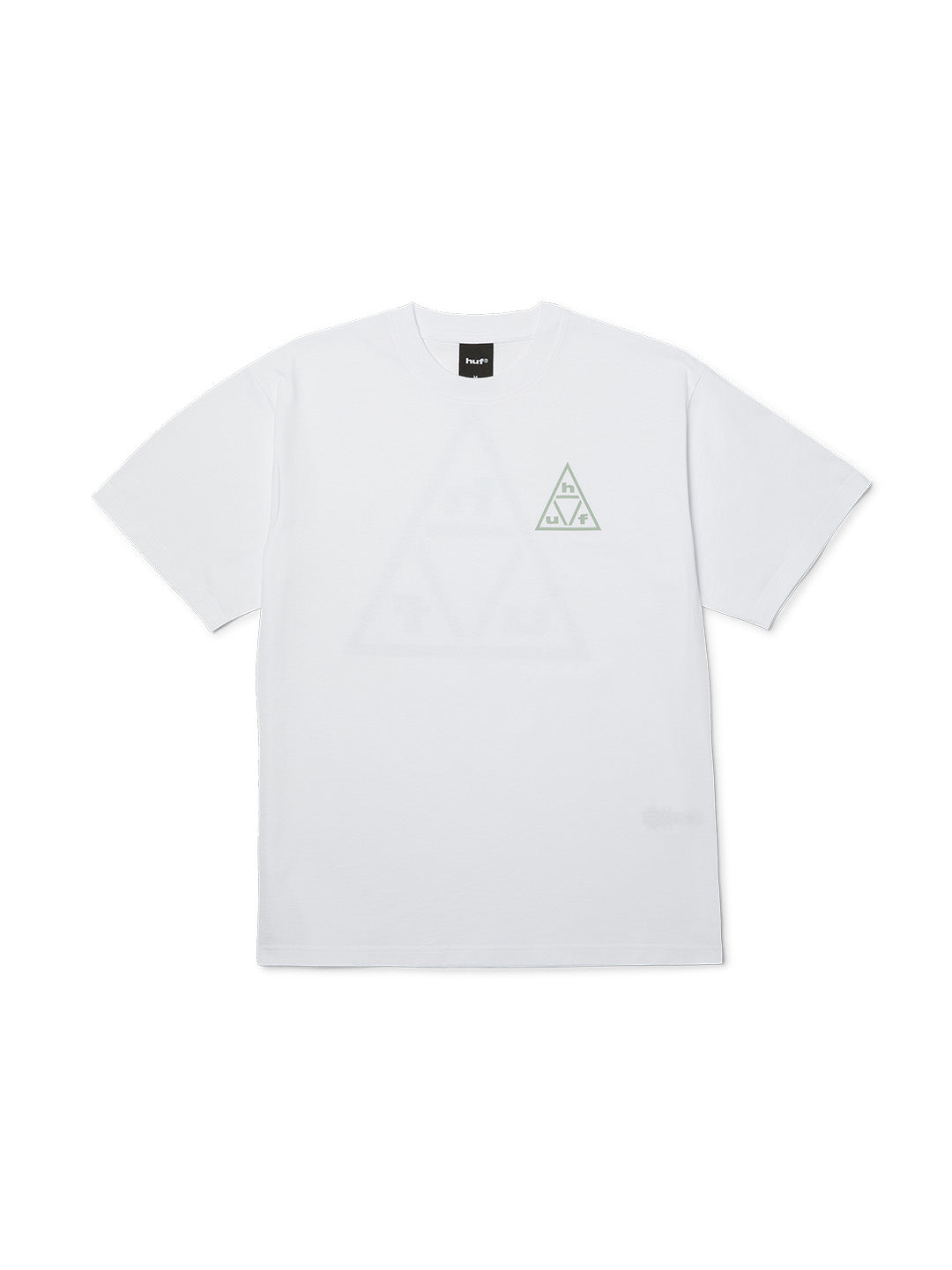 Triple Triangle Tee White