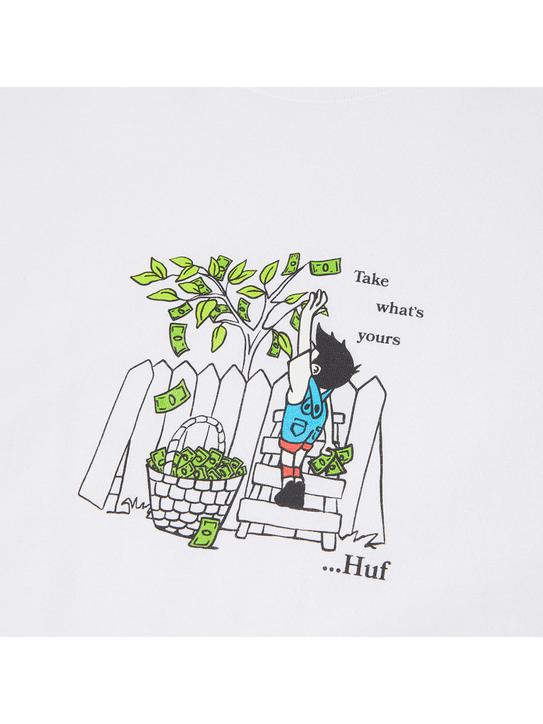 Take Yours Tee White