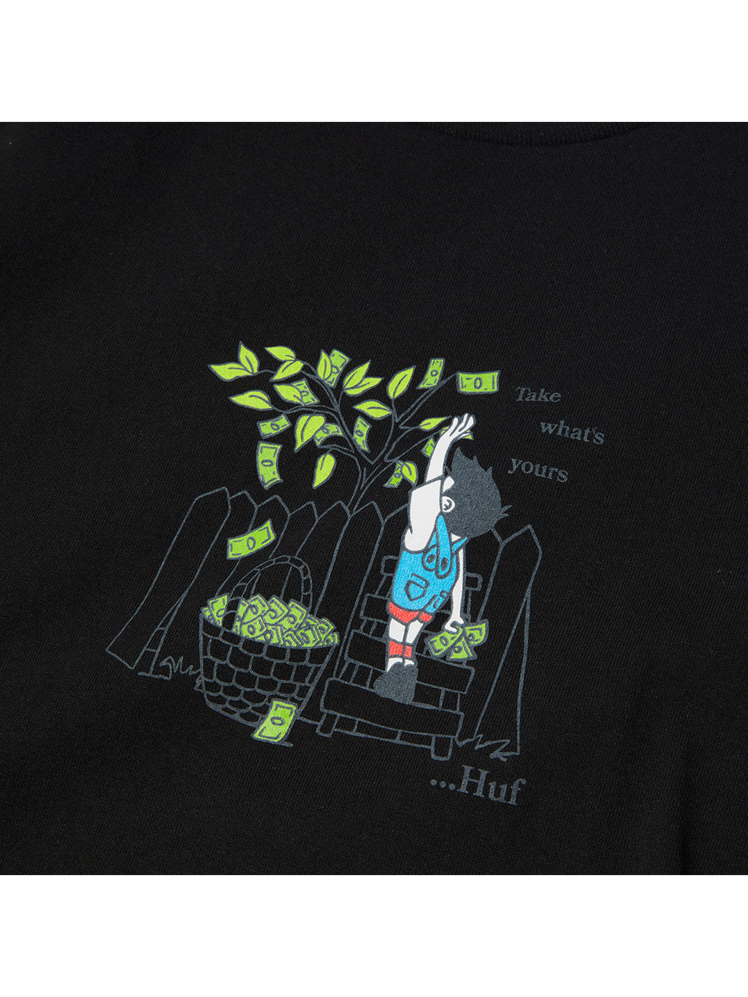 Take Yours Tee Black
