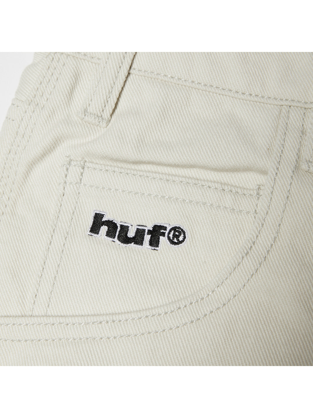 Kinda Loose Double Knee Short Cream