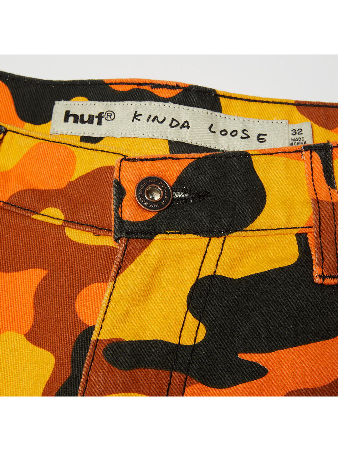 Kinda Loose Double Knee Camo Short