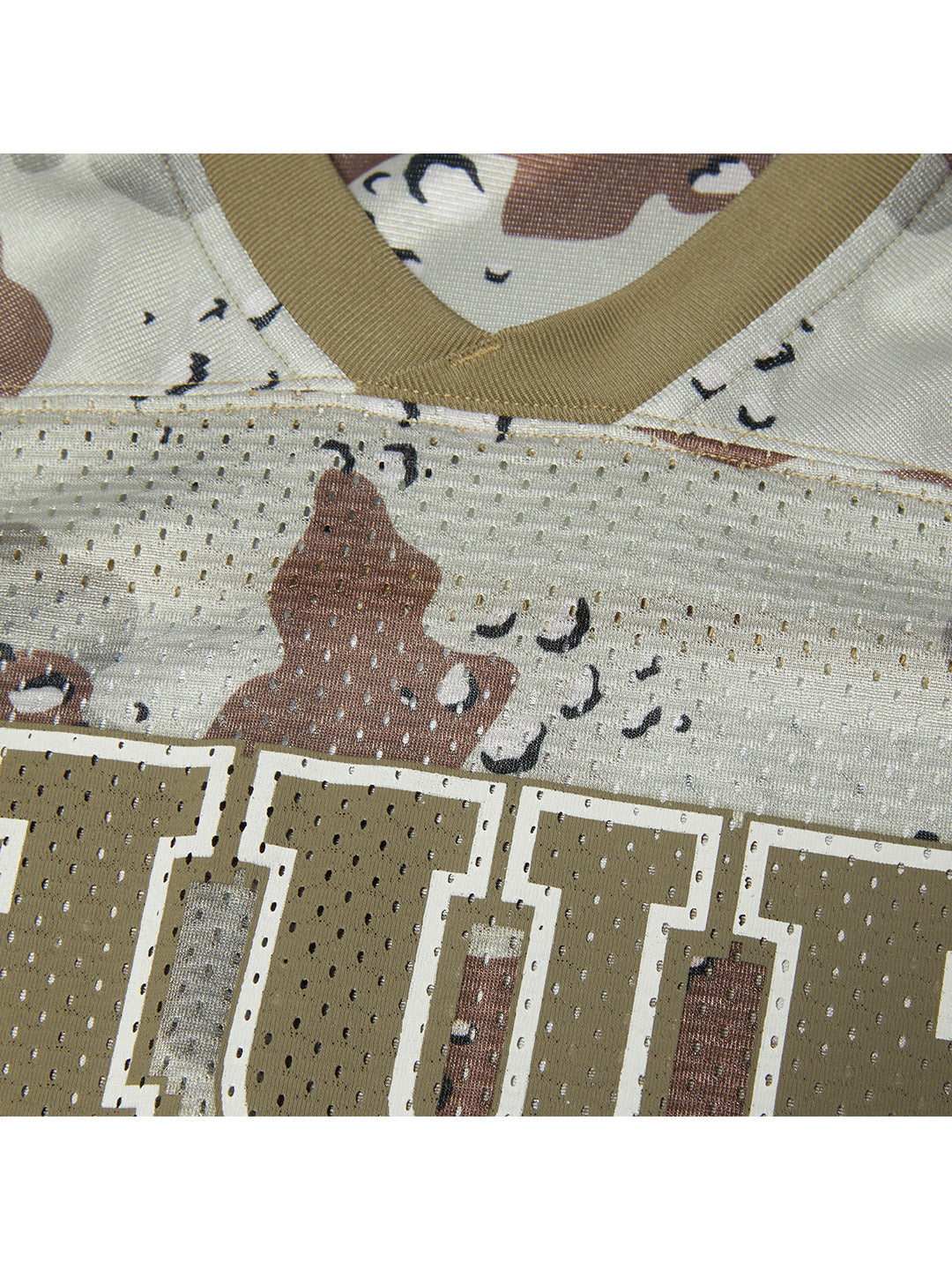 Camo Football Jersey Brown