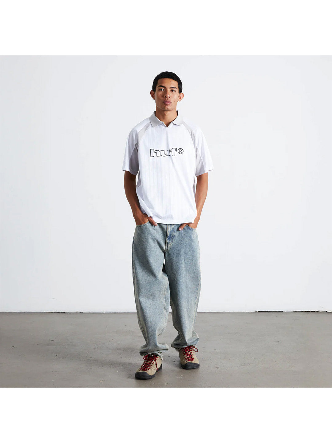 Sideline Soccer Jersey White