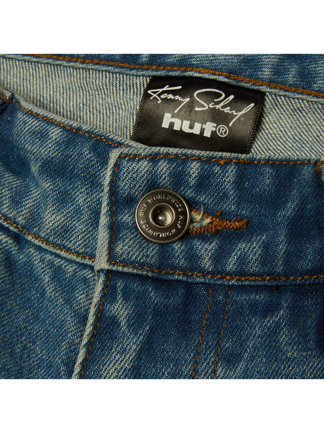 Kenny Scharf Spray Guys Denim Short