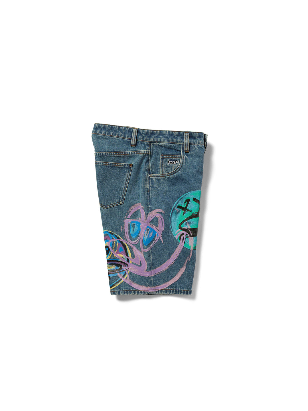 Kenny Scharf Spray Guys Denim Short