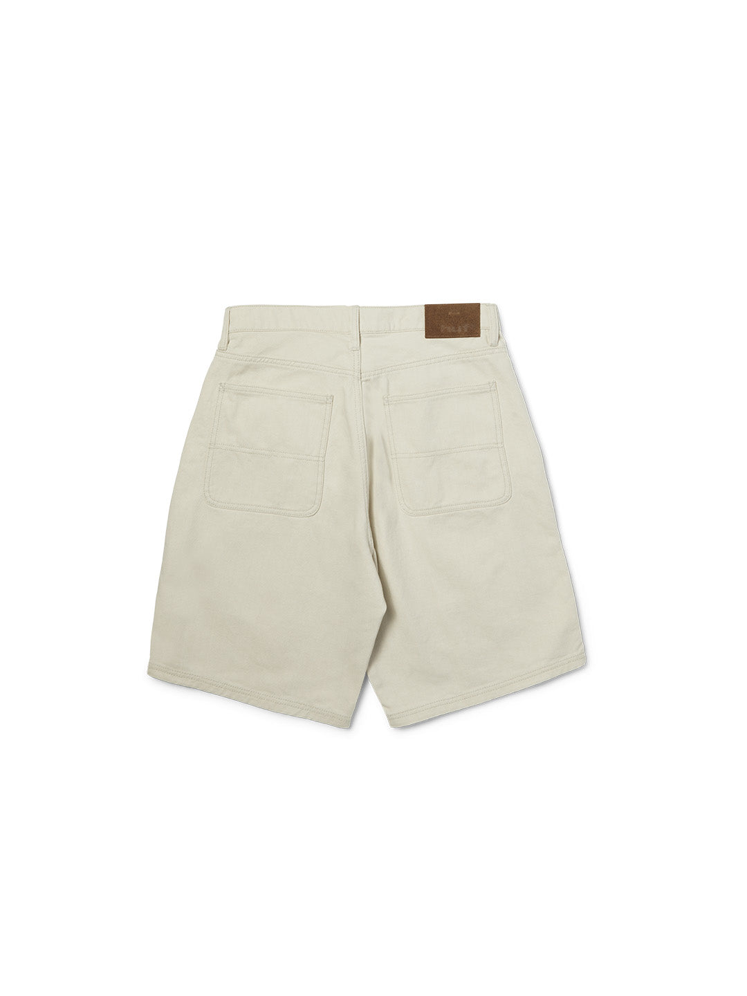 Kinda Loose Double Knee Short Cream
