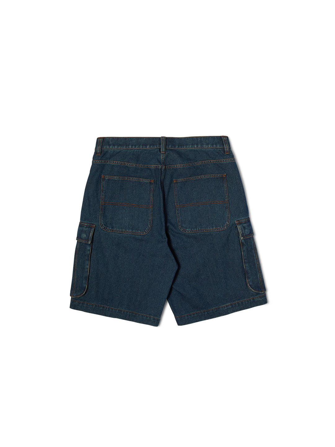 Oval Denim Cargo Short Navy