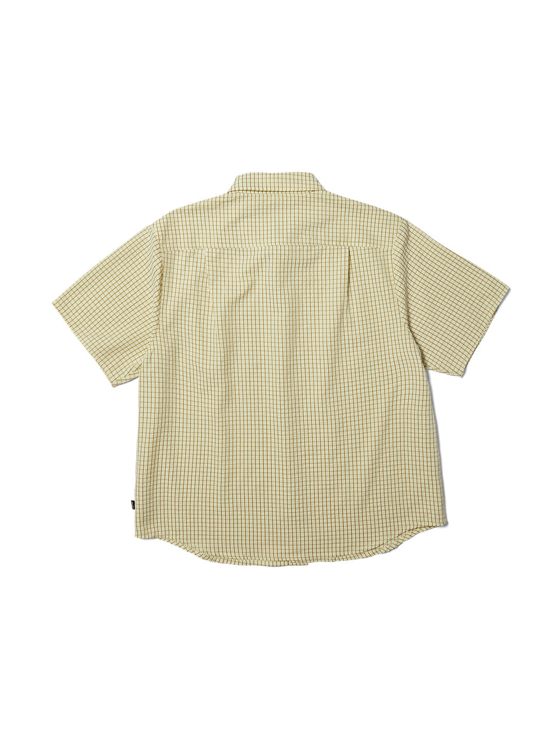 Stuck On You Plaid Shirt Cream