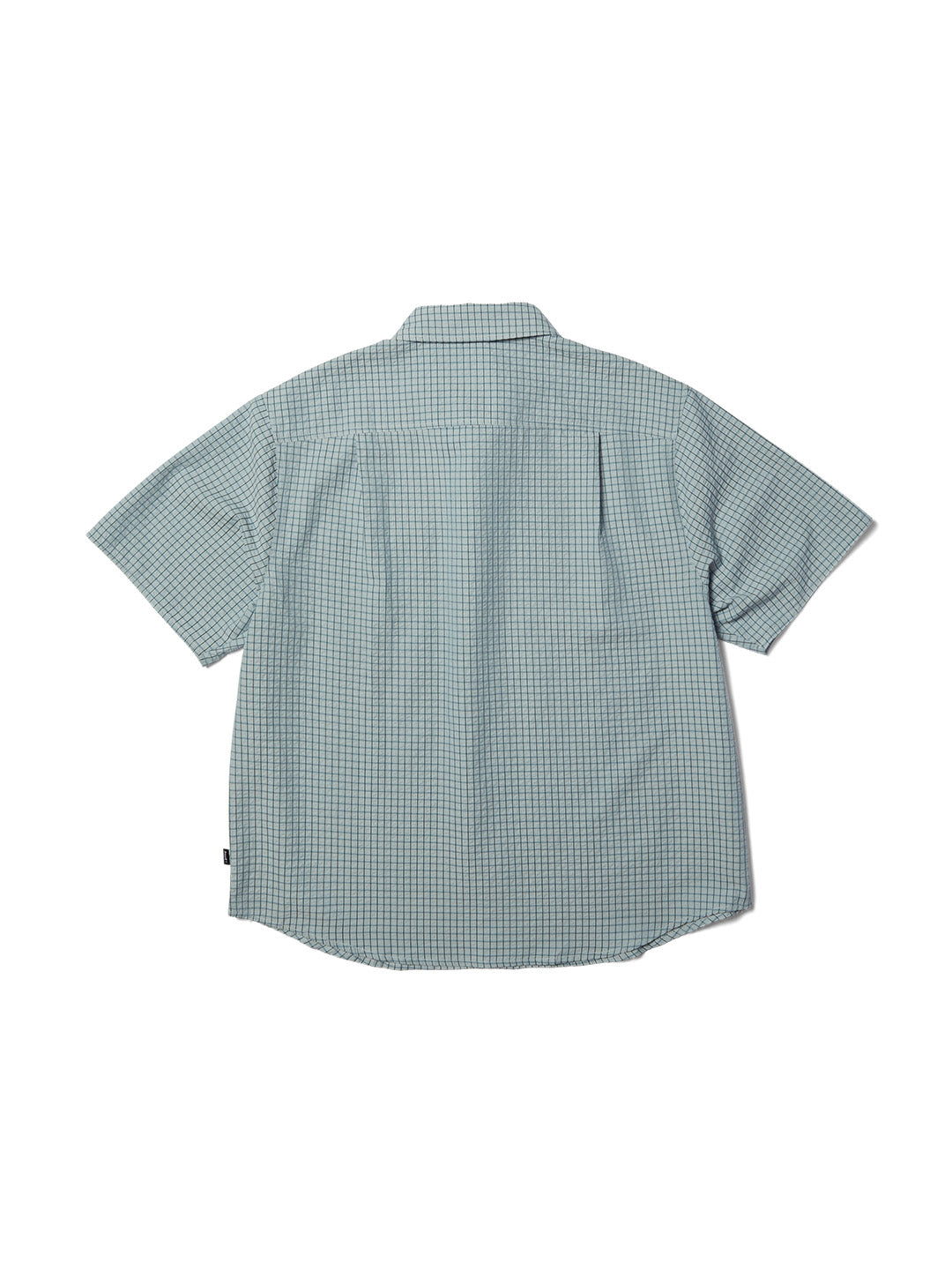 Stuck On You Plaid Shirt Light Blue