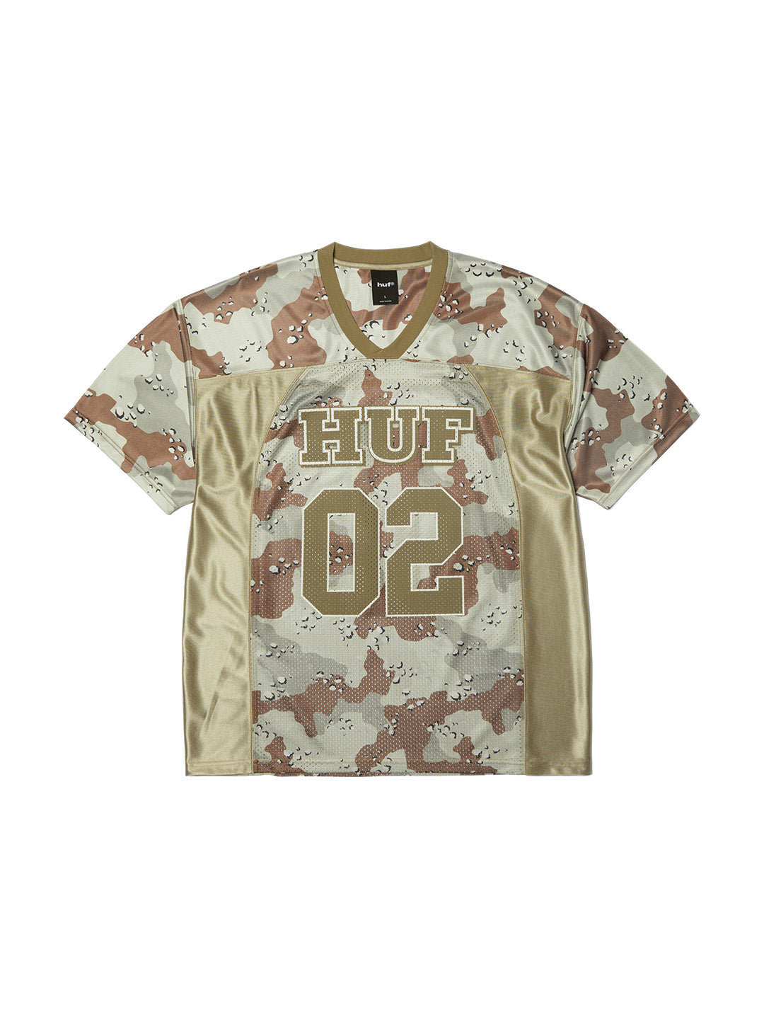 Camo Football Jersey Brown
