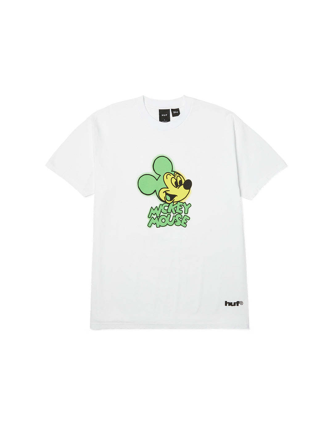 Huf X Mickey Spray Tee White