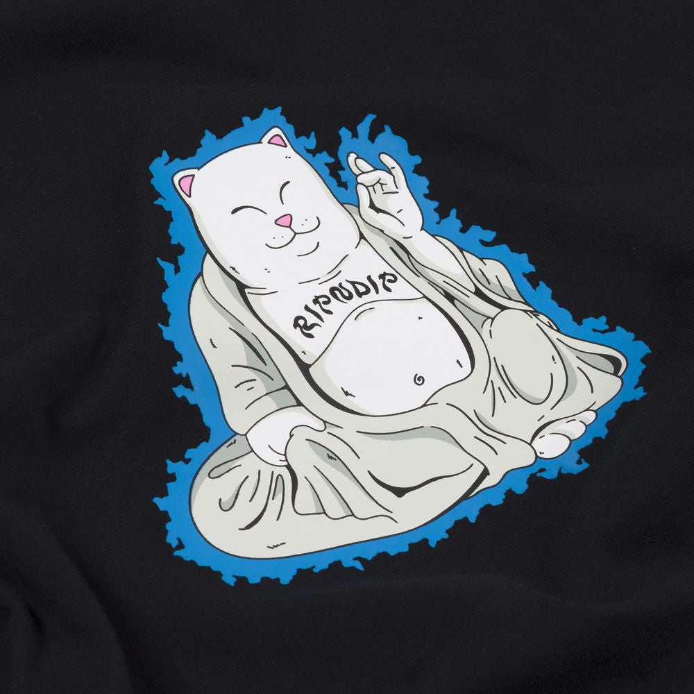 RIPNDIP BUDDHA BELLY TEE BLACK