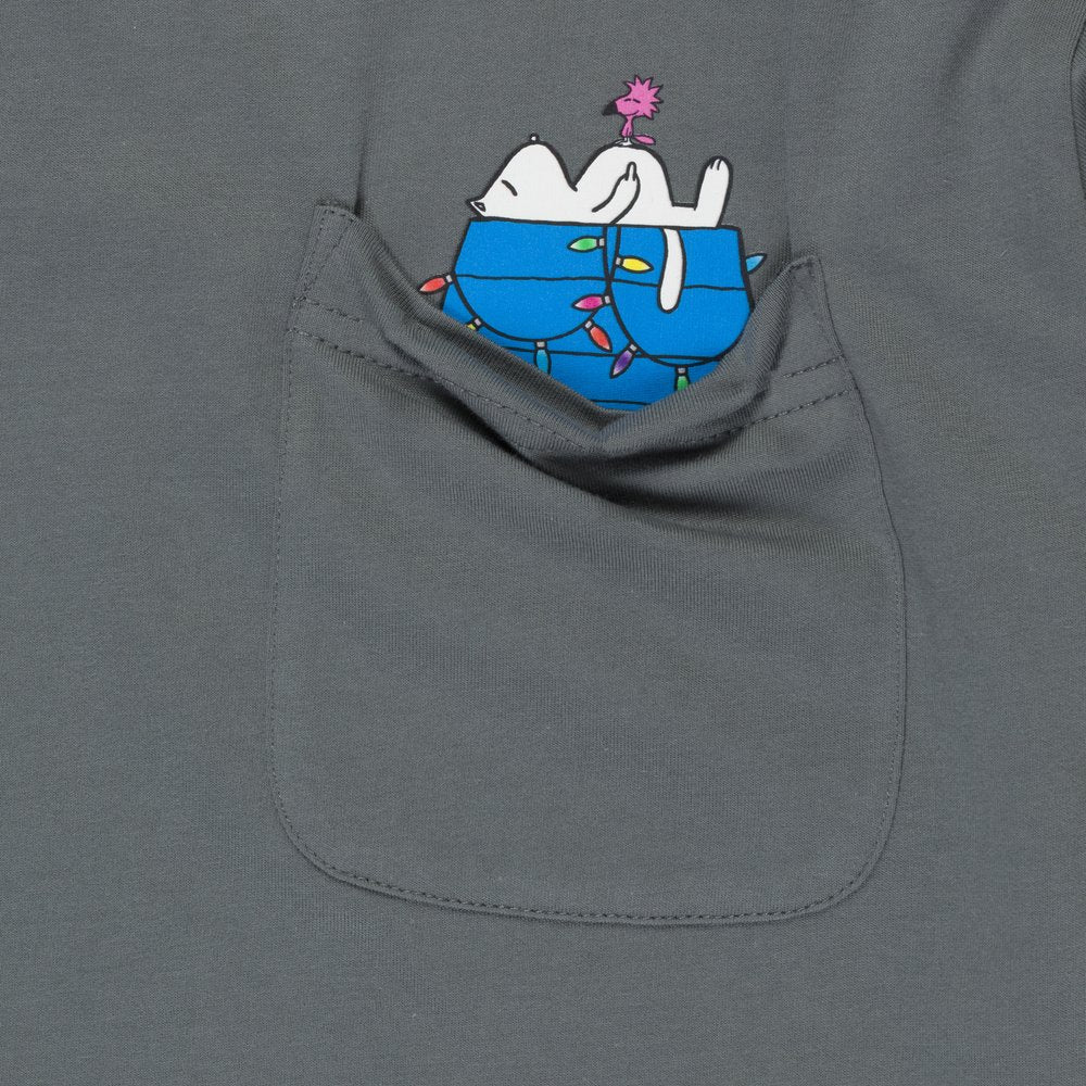RIPNDIP CHRISTMAS NERM POCKET TEE GREY