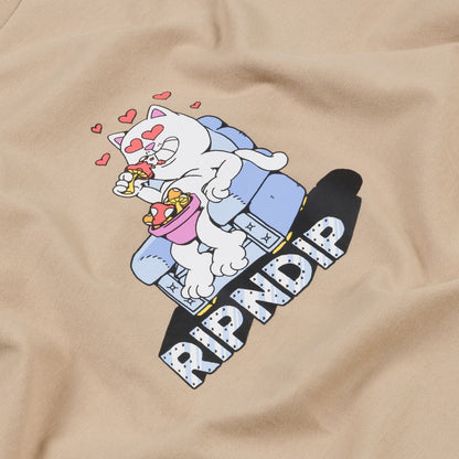 RIPNDIP AFTERNOON SNACK TEE KHAKI