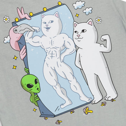 RIPNDIP MAGIC MIRROR TEE GREY